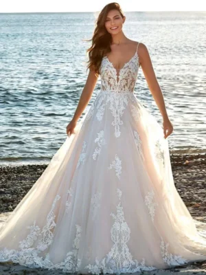 Wedding Dress Beach Boho