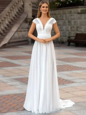 Wedding Dress Simple Elegant