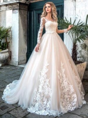 Princess Wedding Dress with Lace