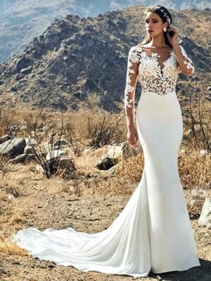 Country Chic Wedding Dress