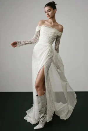 Boho Country Wedding Dress