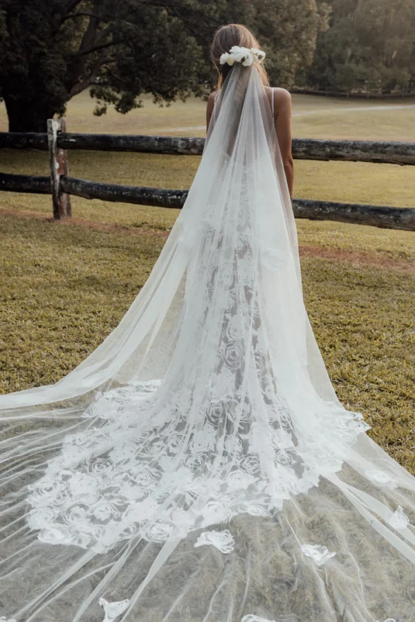 Boho Lace Wedding Dress - Image 5