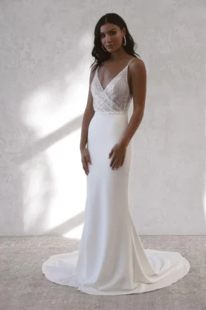 Simple Elegant Dress for Wedding