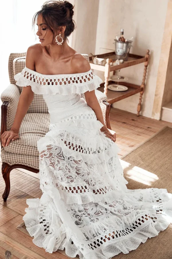 Country Dress for Wedding - Image 4