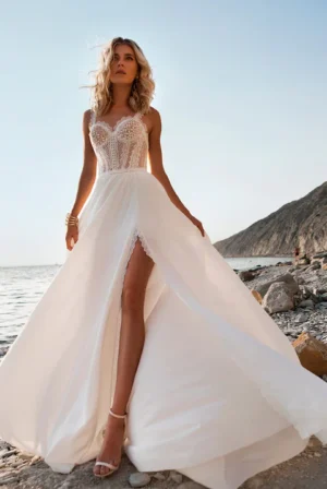 Simple Beach Wedding Dress