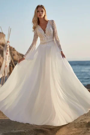 Boho Wedding Beach Dress