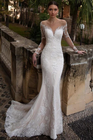 Lace Mermaid Wedding Dress