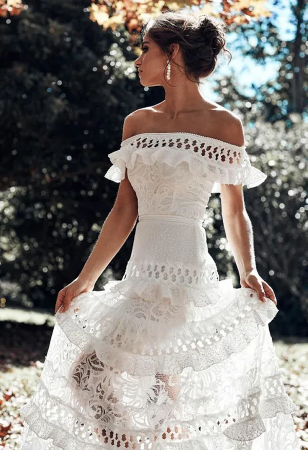 Country Dress for Wedding - Image 3