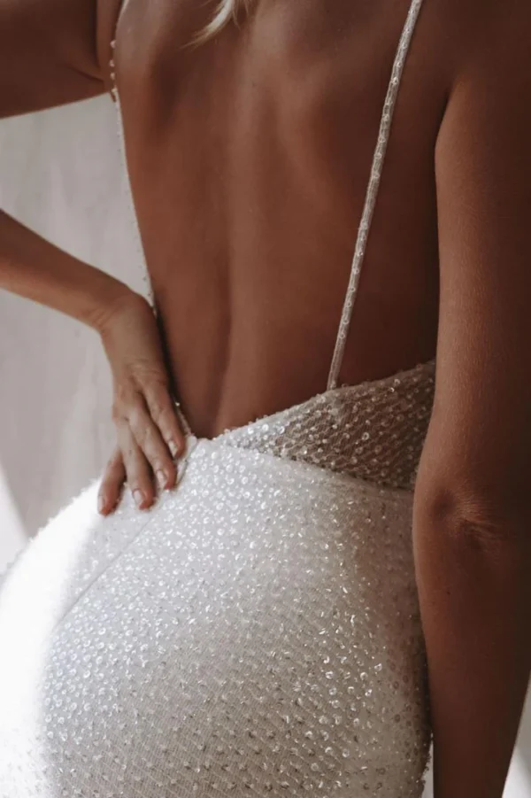 Mermaid Style Wedding Dress - Image 5