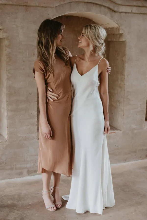 Simple Tulle Wedding Dress - Image 2