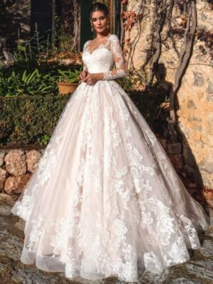 A-Line Princess Wedding Dress