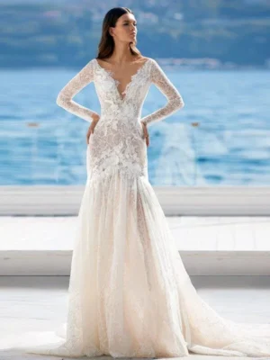 Wedding Mermaid Lace Dress