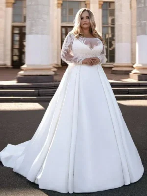 Plus Size Princess Wedding Dress
