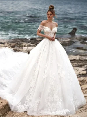 Wedding Dress Princess Lace