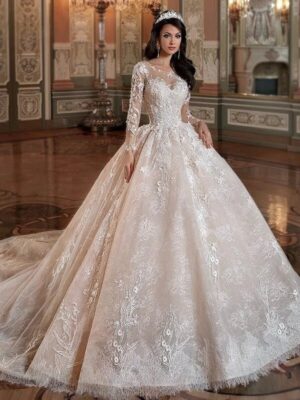 Princess Wedding Dress Sleeves