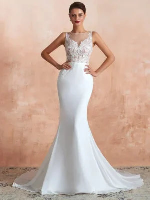 Wedding Dress Mermaid Trumpet