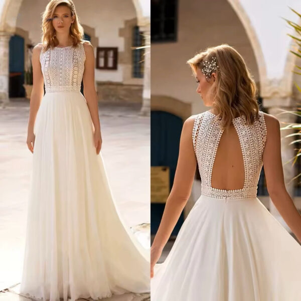 Boho Wedding Dress Melody of Lace