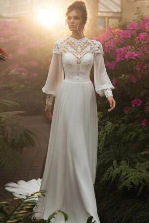 Boho Wedding Dress Golden Horizon