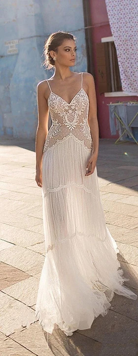 Boho Wedding Dress Velvet Sunrise