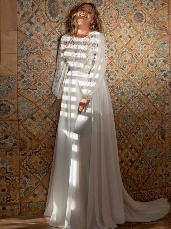 Boho Wedding Dress Silver Horizon