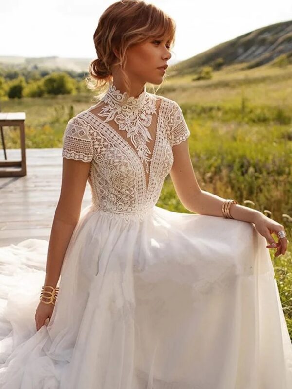 Boho Wedding Dress Soft Ember