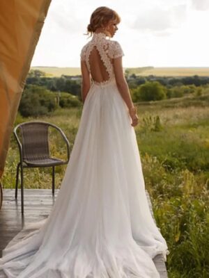 Boho Wedding Dress Soft Ember