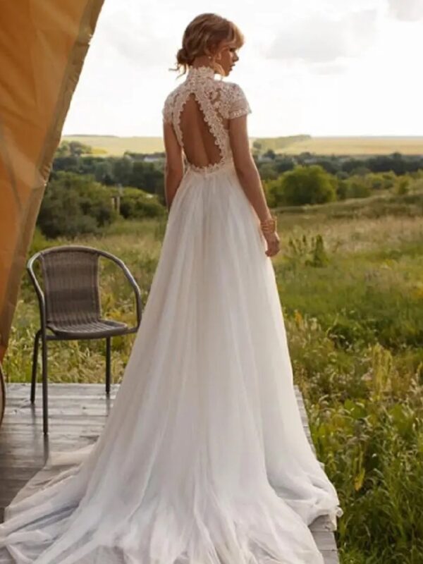 Boho Wedding Dress Soft Ember