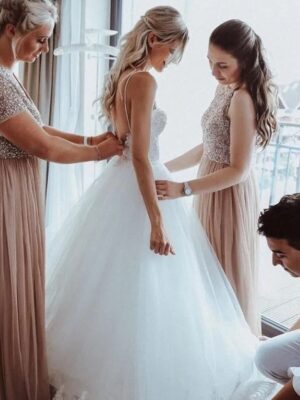 Boho Wedding Dress Gossamer Light