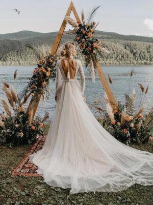 Boho Wedding Dress Midnight Haze