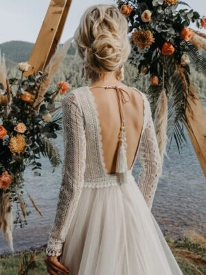 Boho Wedding Dress Midnight Haze