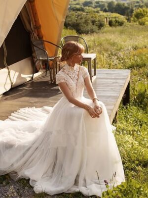 Boho Wedding Dress Soft Ember