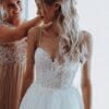 Boho Wedding Dress Gossamer Light