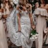 Boho Wedding Dress Pearl Kiss