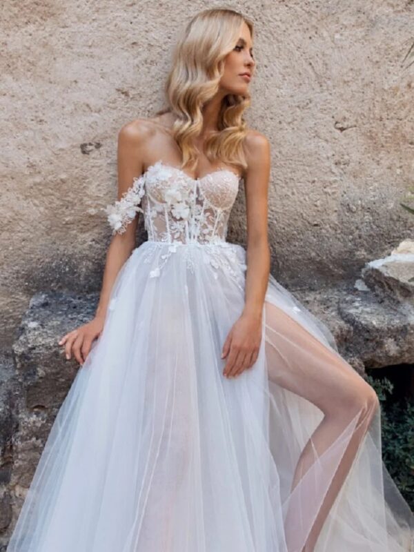 Boho Wedding Dress Snowy Breath