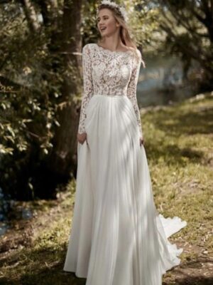 Boho Wedding Dress Feathered Hope
