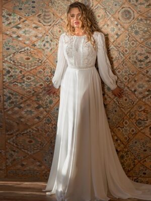 Boho Wedding Dress Silver Horizon