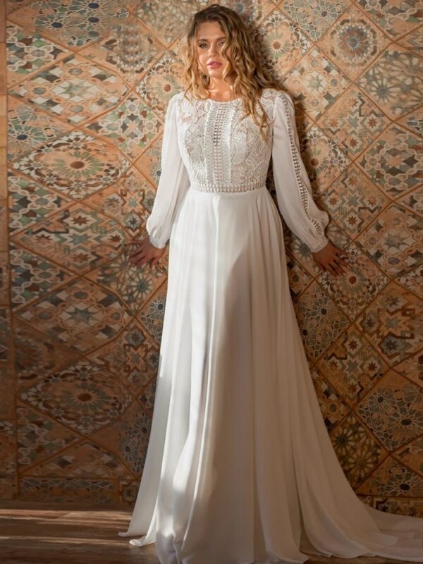 Boho Wedding Dress Silver Horizon