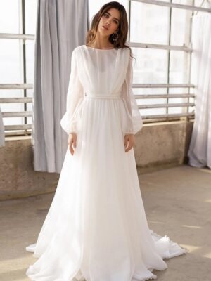 Boho Wedding Dress Stillness Glow