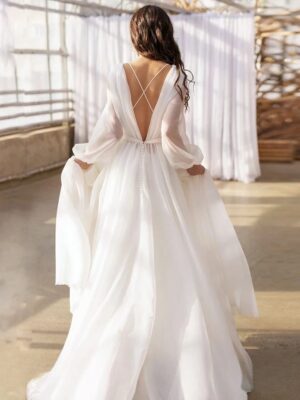 Boho Wedding Dress Stillness Glow