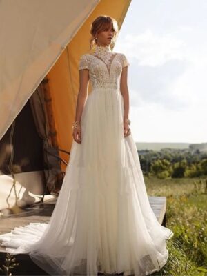 Boho Wedding Dress Soft Ember