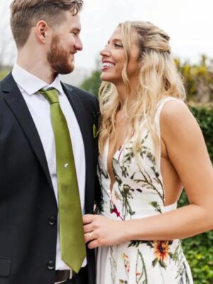 Boho Wedding Dress Echoing Heart