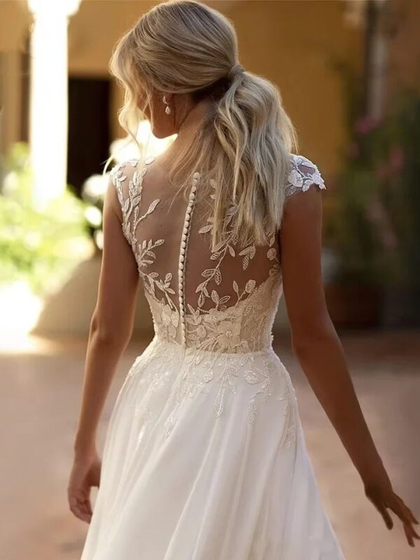 Boho Wedding Dress Blush Horizon