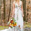 Boho Wedding Dress Echoing Heart