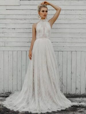 Boho Wedding Dress Golden Pulse