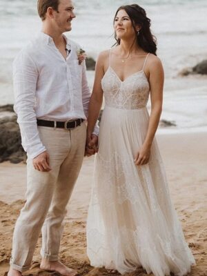 Boho Wedding Dress Crystal Serenity