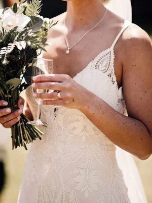Boho Wedding Dress Wandering Light