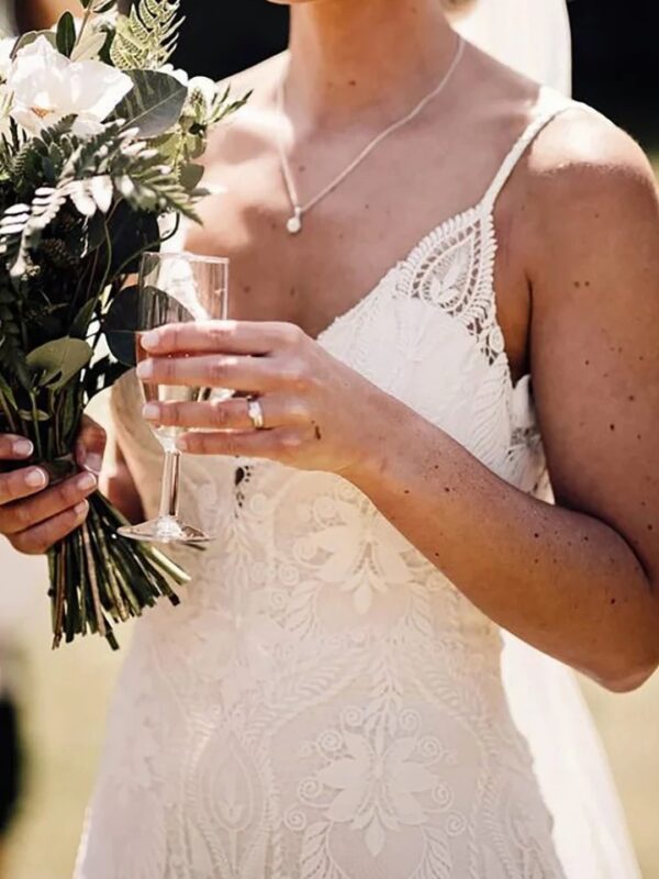 Boho Wedding Dress Wandering Light
