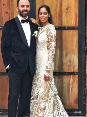 Boho Wedding Dress Glimmer of Grace