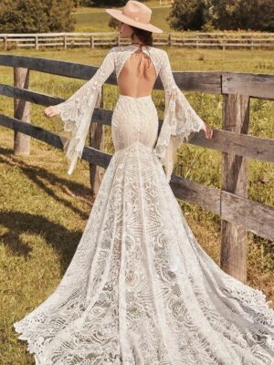 Boho Wedding Dress Echo of Light