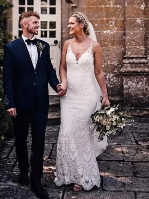 Boho Wedding Dress Wandering Light